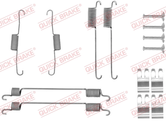 Accessory Kit, brake shoes